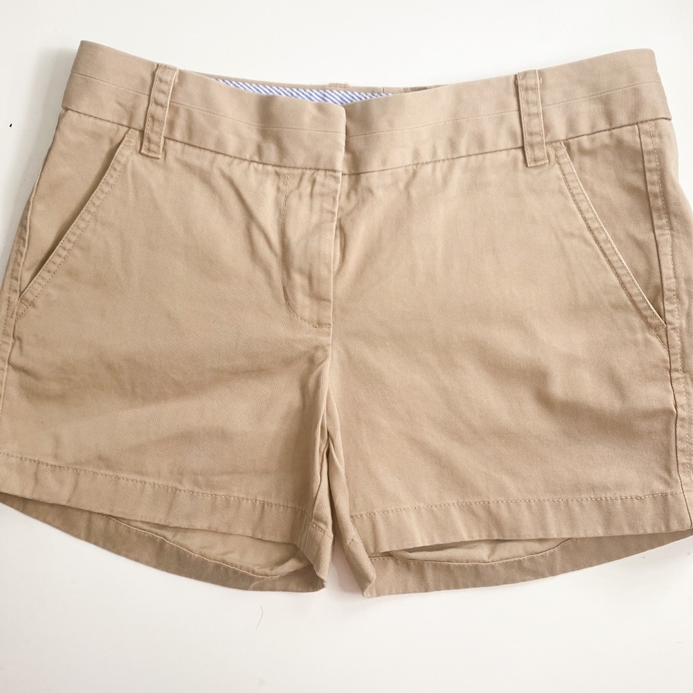 J. Crew Khaki Bermuda Chino Shorts
